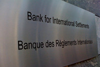 Plakaat "Bank for International Settlements"